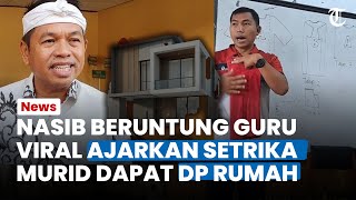 BERUNTUNGNYA GURU VIRAL Ajarkan Setrika Dapat Hadiah DP Rumah dari Dedi Mulyadi