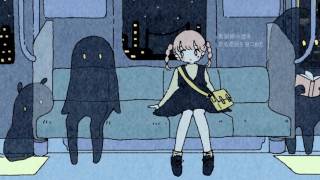 で何故か昔のめざましテレビを思い出す←(?) あ、えっと、好きです////(00:01:24 - 00:04:09) - night (t)rain / 初音ミク