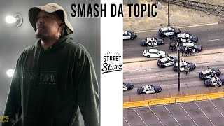 Smash Da Topic on his FIRST Police chase LIVE! I Was With My Son And Police Shot By Me #TBT