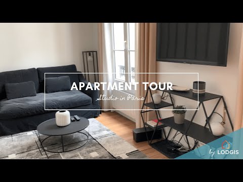 Apartment Tour // Furnished  33m2 in Paris – Ref : 10320547