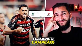 FLAMENGO CAMPEÃO!🏆 (Palmeiras foi roubado???)