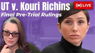 UT v. Kouri Richins | Final Pre-Trial Rulings... some unexpected new evidence. Walk The Dog Ruling.