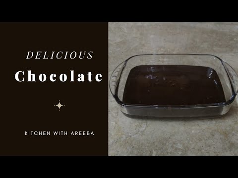 Homemade Chocolate Recipe | Kitchen with Areeba