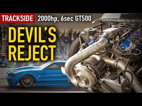 🏁 Trackside: Brian Devilbiss' 2000hp, 6-sec Mustang GT500 Video