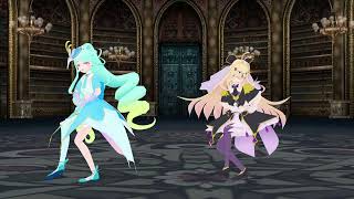 【MMD名探偵プリキュア】キュアアルカナ・シャドウ&キュアエクレールで"きょうもハレバレ"