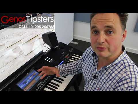 First look at Yamaha GENOS keyboard (Tyros 6) - David gives his thoughts.