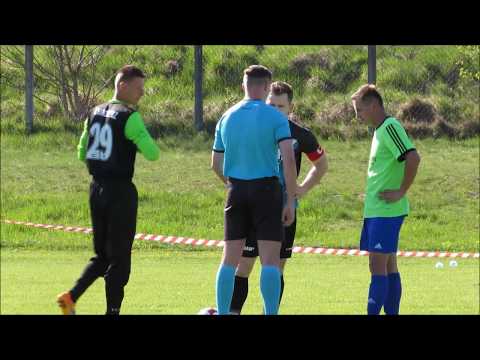 Skrót. Klasa B: Strzelec Chroberz - GKS Imielno, 22.042018r. [HD]