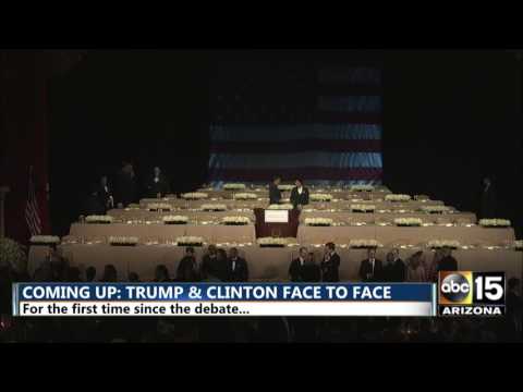 FULL: Alfred Smith Charity Dinner - Trump & Clinton's first face to face post debate