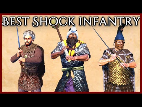 TOP 8 SHOCK INFANTRY! - Divide Et Impera (1.2.7) - Total War Rome 2