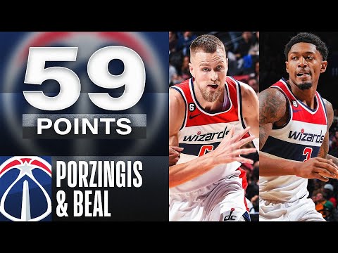 Kristaps Porzingis & Bradley Beal  Erupt For 59 PTS In Wizards W! | November 2, 2022