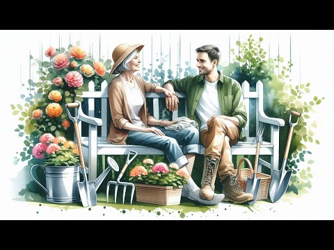 Die Gartenbank - 01 - das Lied der Gartenfreunde - Garten, Gartenlied, Gärtner, Gärtnerlied