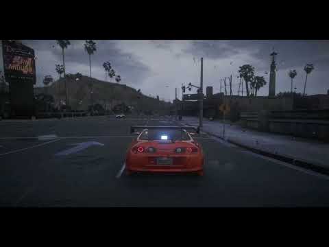 Ultra Realistic GTA 8K Street Drive – Cinematic POV + Chill Playlist Mix