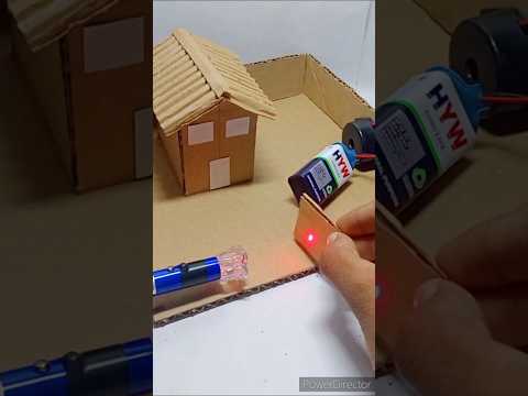 Laser Home Security System #shorts