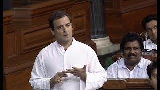 #NoConfidenceMotion: Rahul Gandhi's Full Speech In Lok Sabha