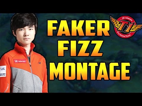 SKT T1 FAKER - FIZZ MONTAGE 2017