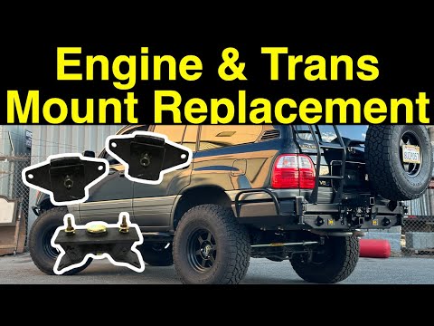 Engine & Transmission Mount Replacement (Toyota 100 Series Land Cruser & Lexus LX470)