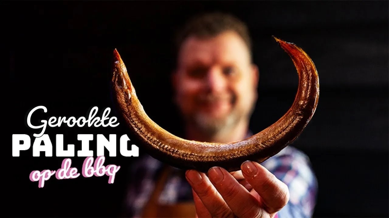 Paling roken op de Big Green Egg BBQ