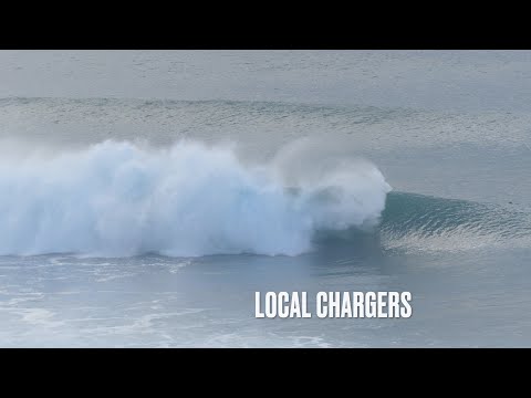 Local Chargers Surf Bombing Pedra Branca - Ericeira RAW footage