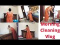 Desi Cleaning Vlog In Nighty Housewife Daily Morning Routine In Nighty Desi Cleaning Vlog