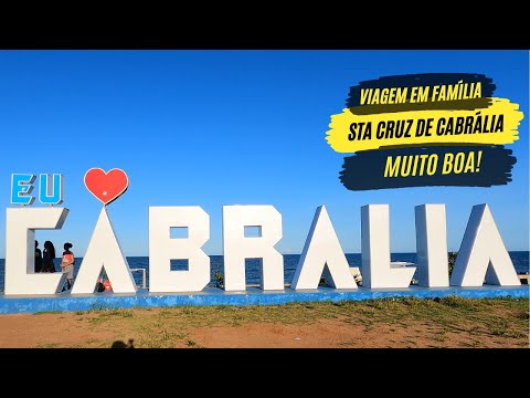 Viagem para a Bahia - Santa Cruz de Cabrália - A praia da cidade