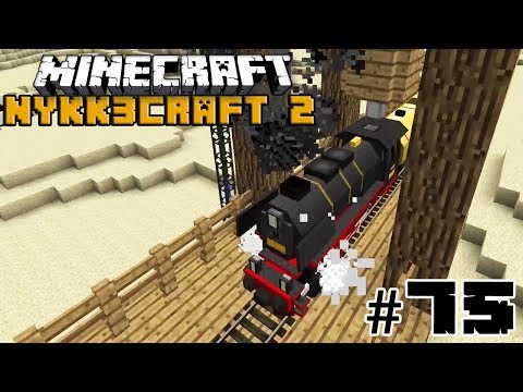 Minecraft CISTERNA ACQUA E NUOVO TRENO A VAPORE #75 - ITA NYKK3CRAFT S2 MOD