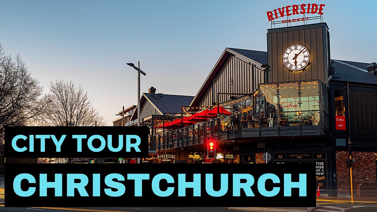 Cover the Christchurch city's hotspots including New Regent Street in this detailed video