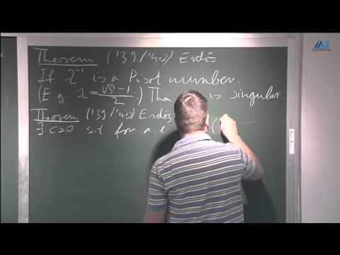 Peter Varju -Absolute continuity of Bernoulli convolutions