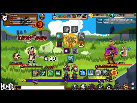 Ninja Saga - Patfaster VS Opponents (Random PVP)