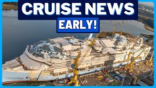 CRUISE NEWS: New Mega-Ship to Debut Early, Cruise Ship Diverts, New Princess Cruise Venues Added