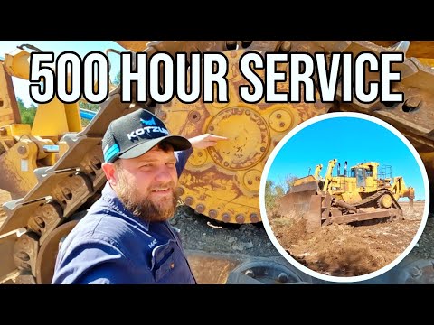 CAT D11 Bulldozer Service Time! | Part 1 | Big Bulldozer | Vlog 197
