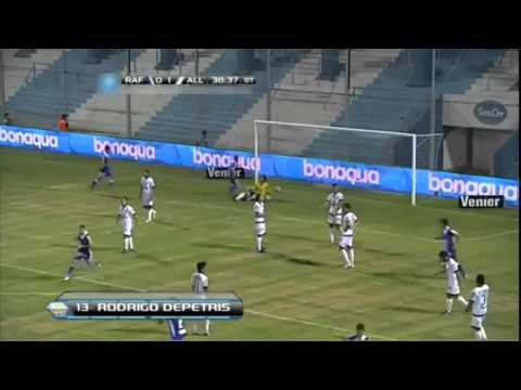 Gol de Rodrigo Depetris (1-1) - Atl Rafaela 1-1 All Boys - Fecha 1.Torneo Inicial 2014