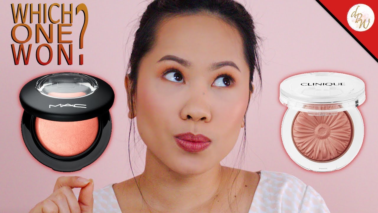 CLINIQUE, NUDE POP BLUSH vs MAC, WARM SOUL BLUSH | WHICH ONE/WON