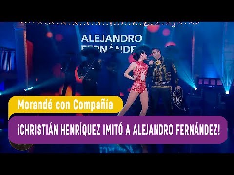 ¡Christián Henríquez  imitó a Alejandro Fernández! - Morandé con Compañía 2018