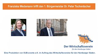 Franziska Wedemann zu Gast beim Ersten Bürgermeister Dr. Peter Tschentscher