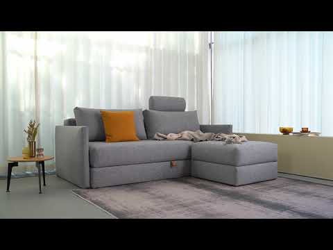 Tripi Sofa Bed with Cornila Ottoman - Detail
