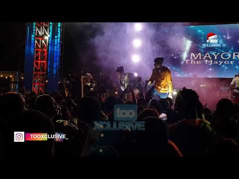 Joe Boy Joins Mayorkun On Stage At T.M.O.L Fest