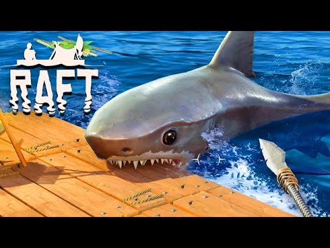 RAFT The Finale Chapter Gameplay Deutsch #04 - Der Hai ist schlauer als wir