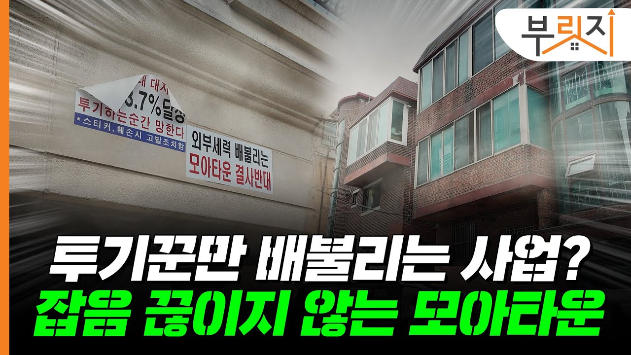 “집값 오르는 거 안 좋아요” 모아타운 때문에 두쪽난 이 동네[부릿지GO]