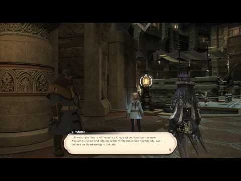 Final Fantasy XIV PS4 - Summoner Job Quest 60, A Flare for the Dramatic part 1