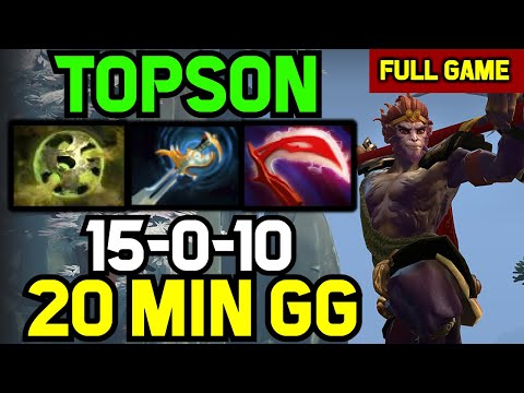 Topson Signature HERO Mid Monkey KIng OWNAGE w/ Nisha Ember spirit