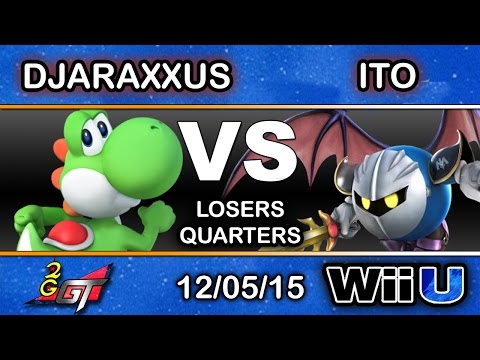 2GGT: Fatality Saga – SCB | DJaraxxus (Yoshi) Vs. Ito (Meta Knight) Losers Quarters - Smash Wii U