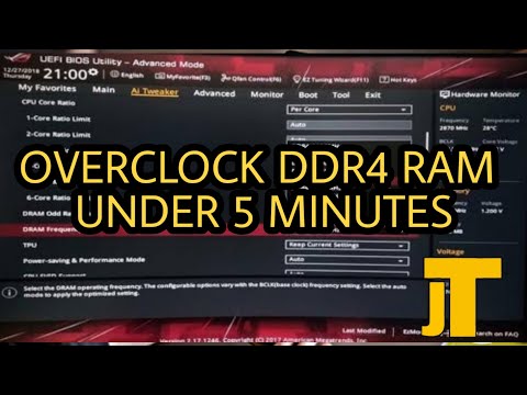 OVERCLOCK YOUR RAM SPEED  | The 'NO-BS' Guide to Overclock DDR4 RAM Under 5 Minutes [TRY IT!]