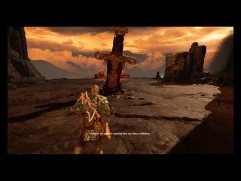 God of War: Fighting The Valkyrie Gondul