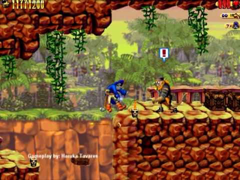 Captain Claw (PC) - Level 10 - The Cliffs [Save Point 2] (Part 1/2)