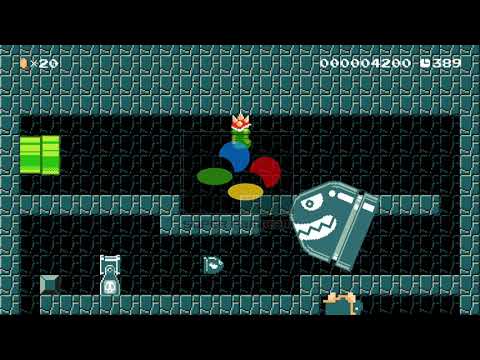 Pit of 100 Trials [normal] by Spock - Super Mario Maker 2 - No Commentary 1by 1bz