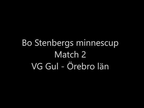 Bo Stenbergs minnescup 2. VG Gul - Örebro län