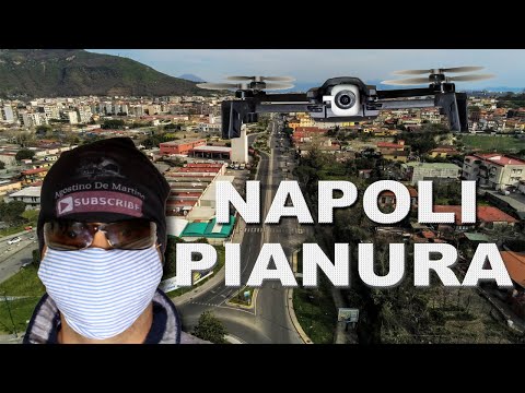 Coronavirus,  a Napoli quartiere pianura visto dal drone , io resto a casa #IoRestoaCasa #ConMe