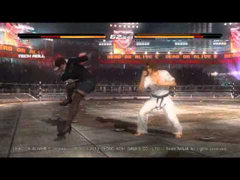 DOA5U Tina/Lisa vs Ein/Momiji