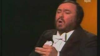 Luciano Pavarotti sings Ideale by Tosti - 1978