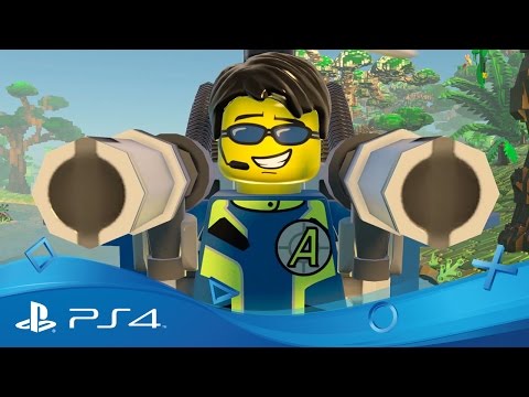 LEGO Worlds | PlayStation Exclusive Agents Pack Trailer | PS4